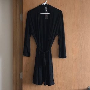 Black Medium Robe